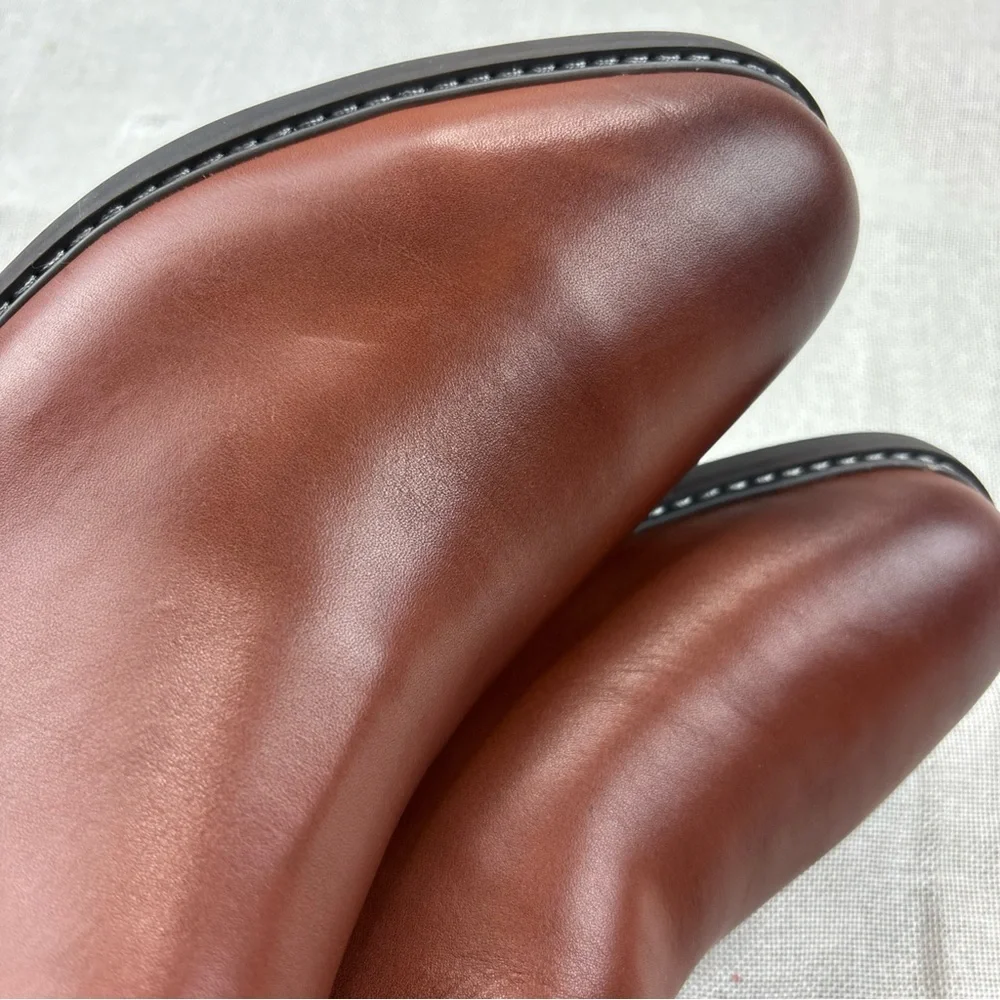 Calvin Klein Mens Fenwick Brown Chelsea Boots Shoes 13M